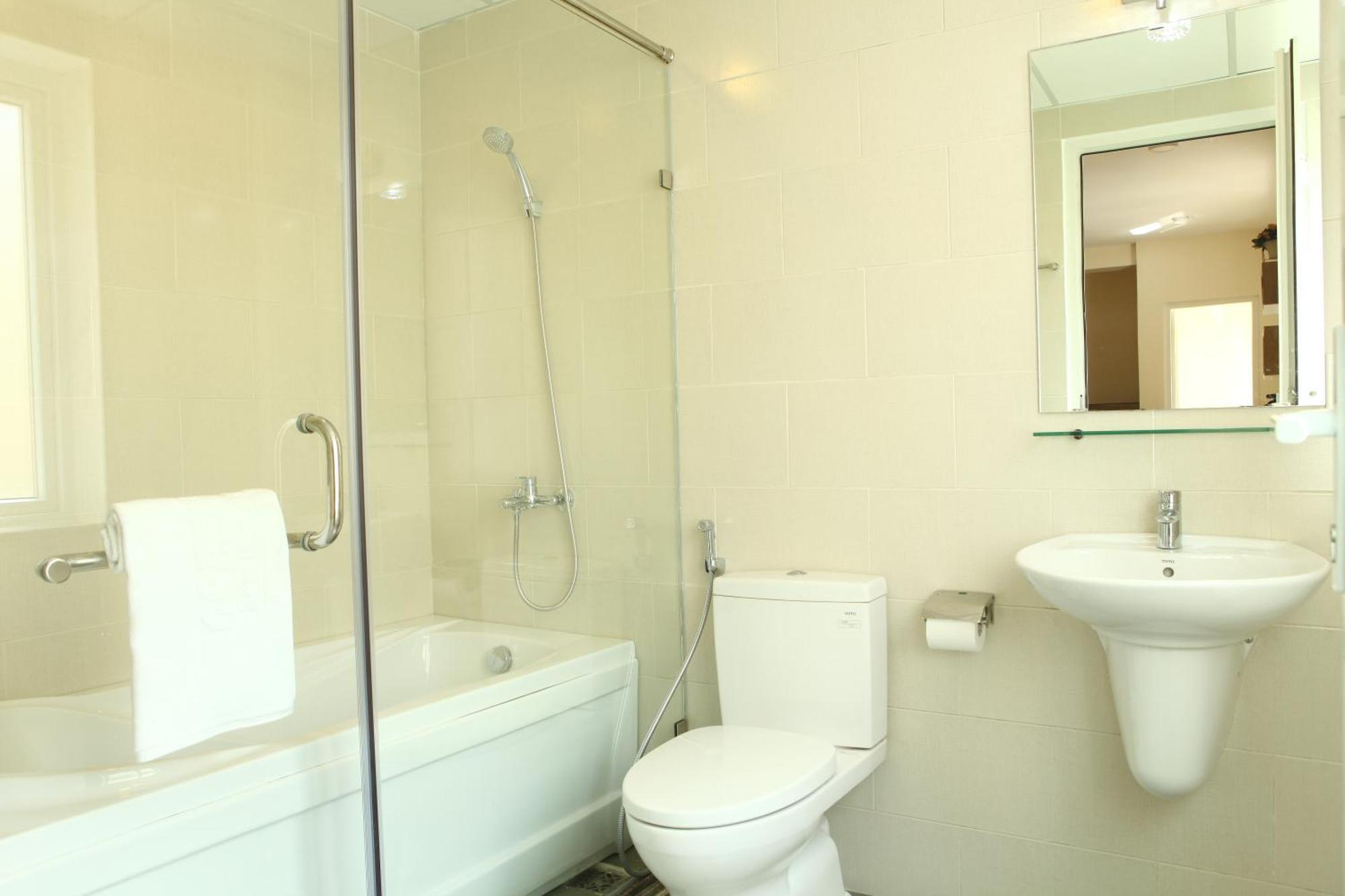 הו צ'י מין סיטי The Green View V Hotel & Serviced Apartment מראה חיצוני תמונה